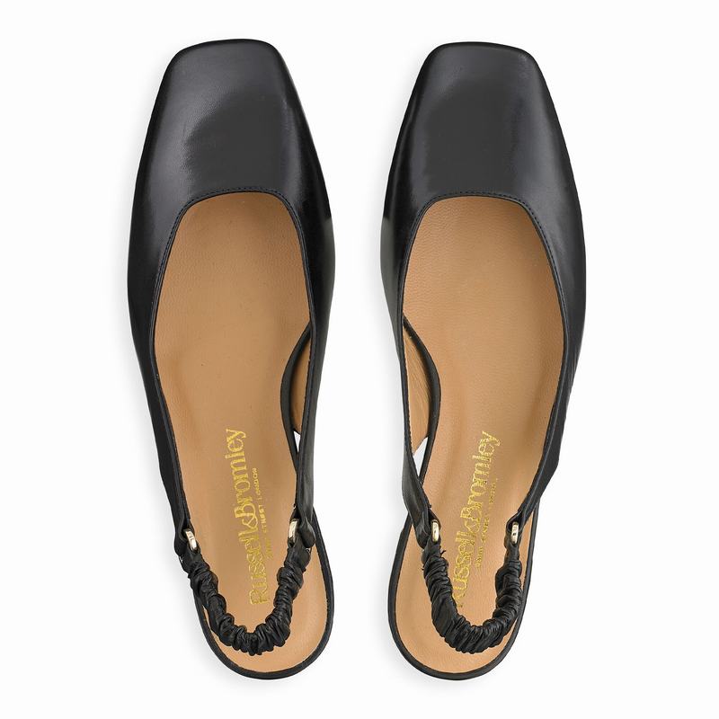 Baletki Russell And Bromley Campaign Damskie Czarne | QRA2335NC