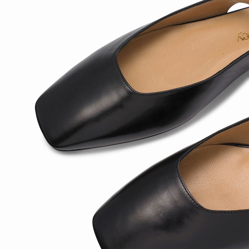 Baletki Russell And Bromley Campaign Damskie Czarne | QRA2335NC