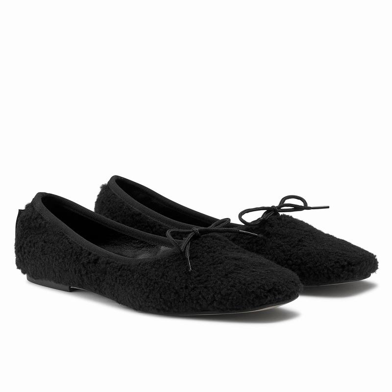 Baletki Russell And Bromley Cuddle Damskie Czarne | FTC666PF