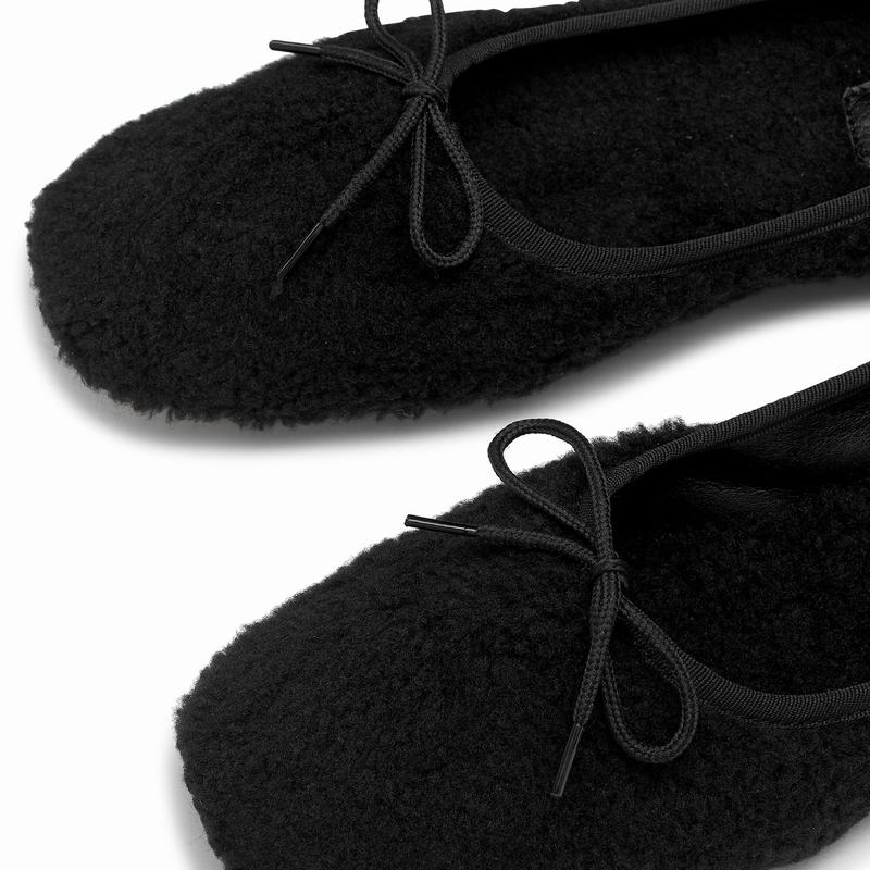 Baletki Russell And Bromley Cuddle Damskie Czarne | FTC666PF