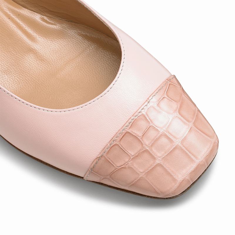 Baletki Russell And Bromley Fondant Damskie Różowe | JHK8322FN