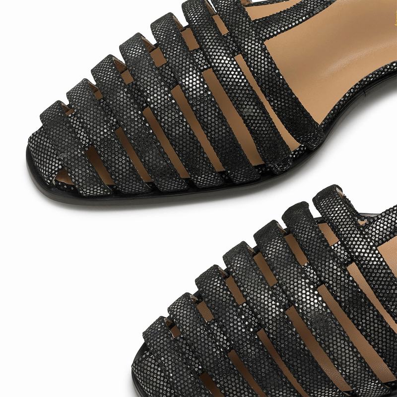 Baletki Russell And Bromley Mermaid Damskie Metallic | FST8126UL