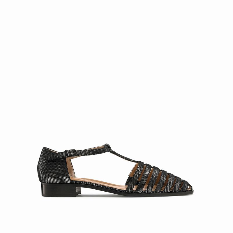 Baletki Russell And Bromley Mermaid Damskie Metallic | FST8126UL