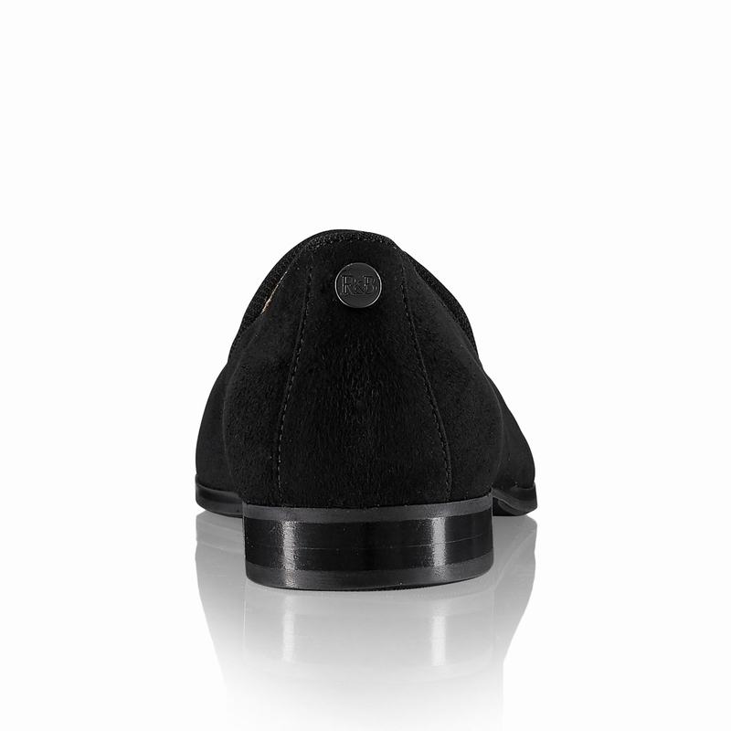 Baletki Russell And Bromley Smoking Damskie Czarne | JMW448MY