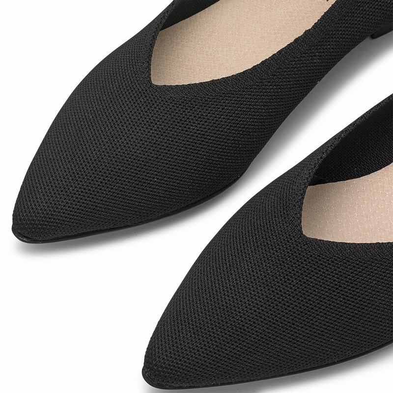 Baletki Russell And Bromley Tutu Damskie Czarne | ROU3291MP
