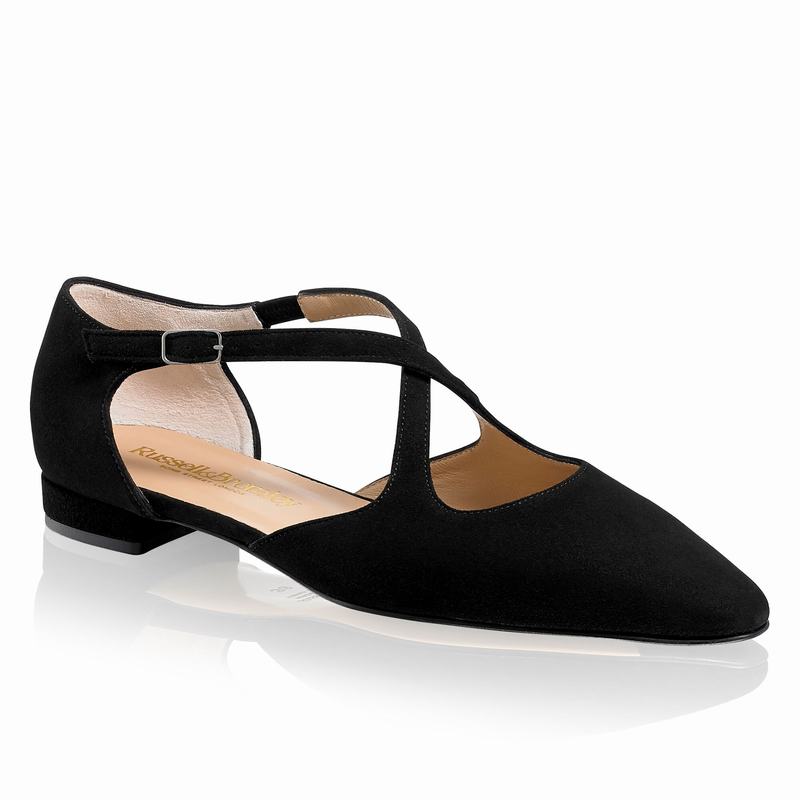 Baletki Russell And Bromley Xpresso Damskie Czarne | MHY8541CQ