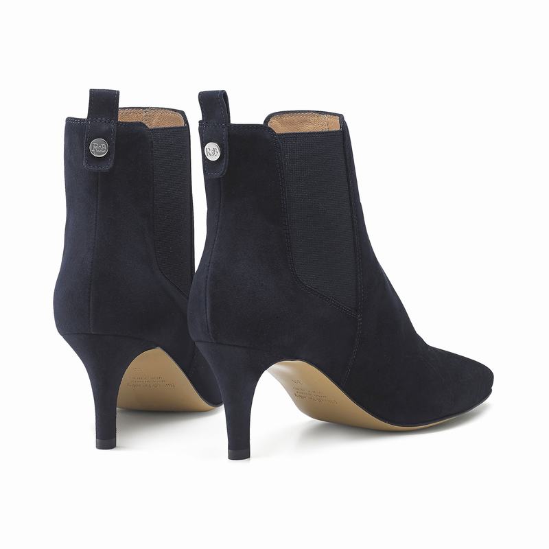 Buty Chelsea Russell And Bromley Ambition Damskie Niebieskie | OFI4198DE