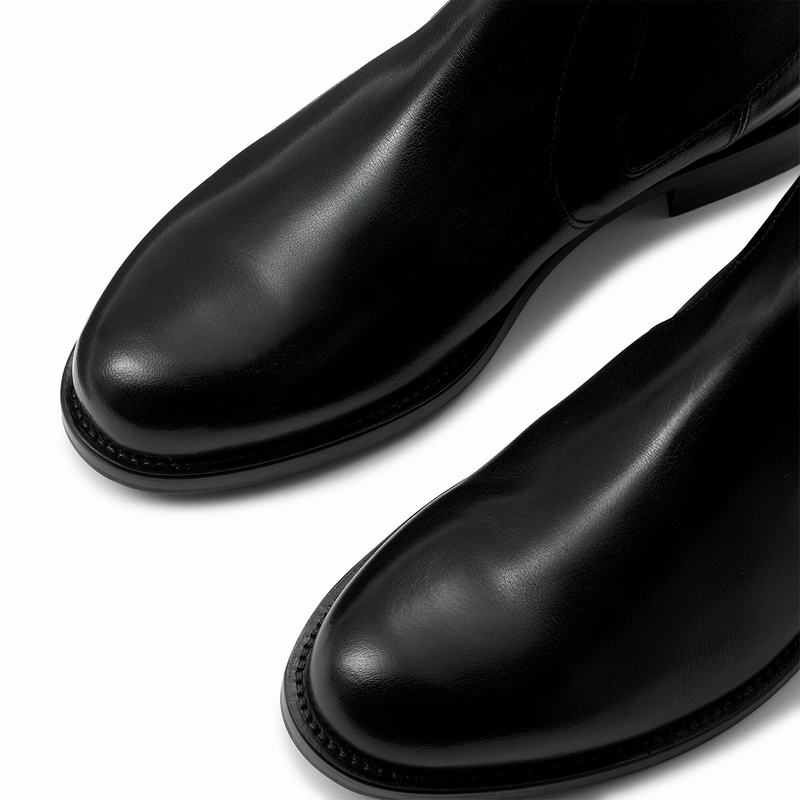 Buty Chelsea Russell And Bromley Angel Damskie Czarne | SAL878UR