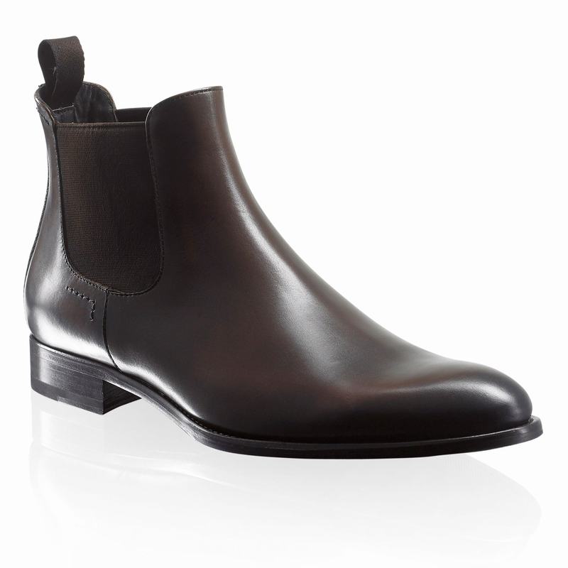 Buty Chelsea Russell And Bromley Beechwood Męskie Brązowe | LWT9222IU
