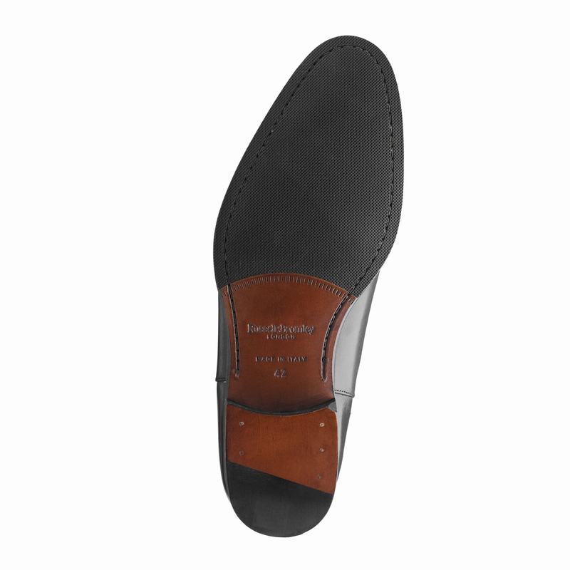 Buty Chelsea Russell And Bromley Beechwood Męskie Czarne | WPO8351UH