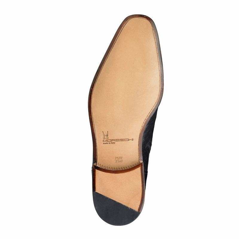 Buty Chelsea Russell And Bromley Bergamo Męskie Czarne | BIO587KJ