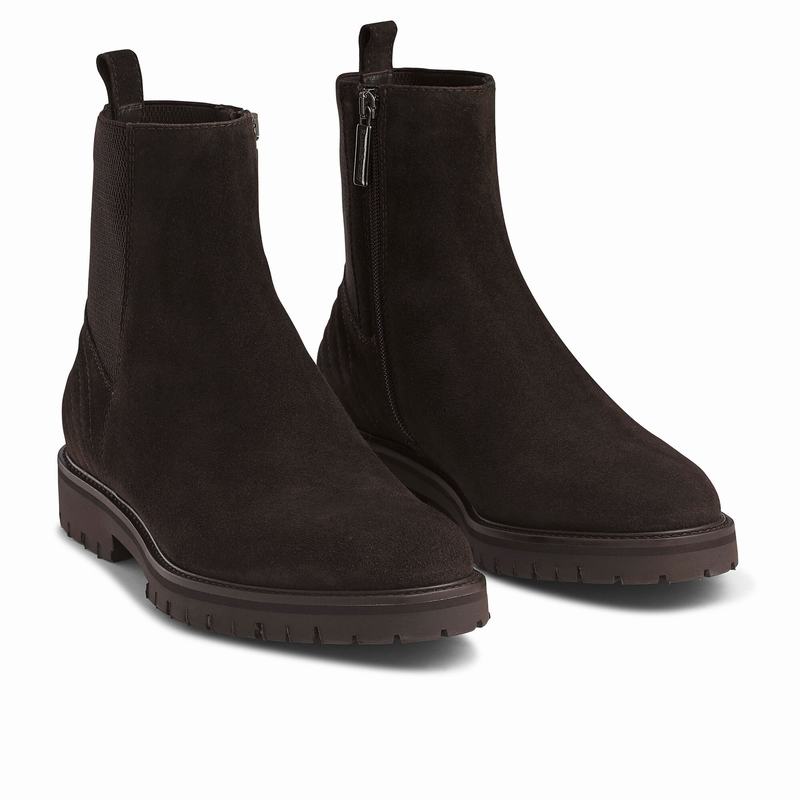 Buty Chelsea Russell And Bromley Brando Męskie Brązowe | NBM8681WP