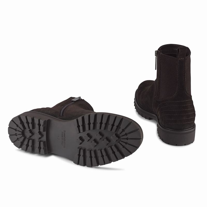 Buty Chelsea Russell And Bromley Brando Męskie Brązowe | NBM8681WP