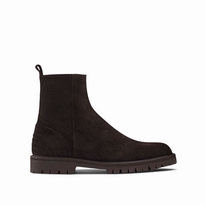 Buty Chelsea Russell And Bromley Brando Męskie Brązowe | NBM8681WP