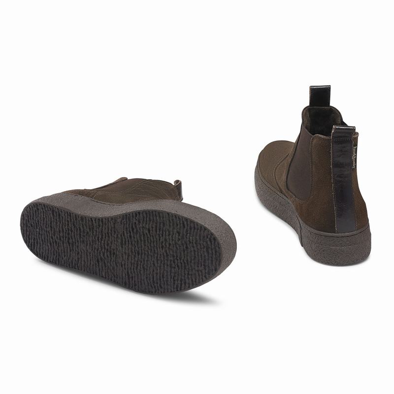 Buty Chelsea Russell And Bromley Bumble Damskie Brązowe | ABZ601UM