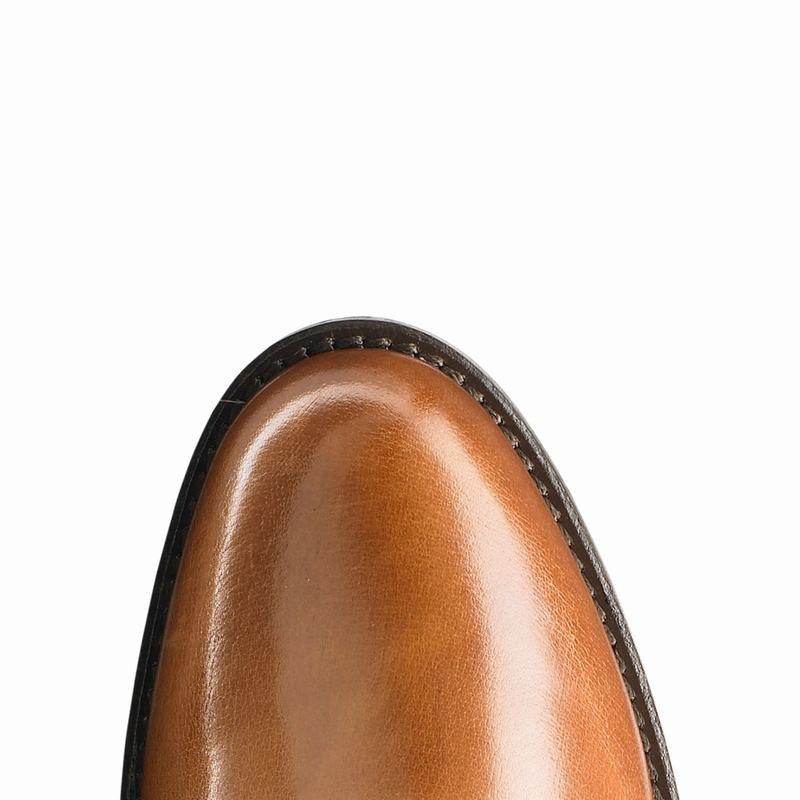 Buty Chelsea Russell And Bromley Chelsea Damskie Brązowe | HSL9825EI
