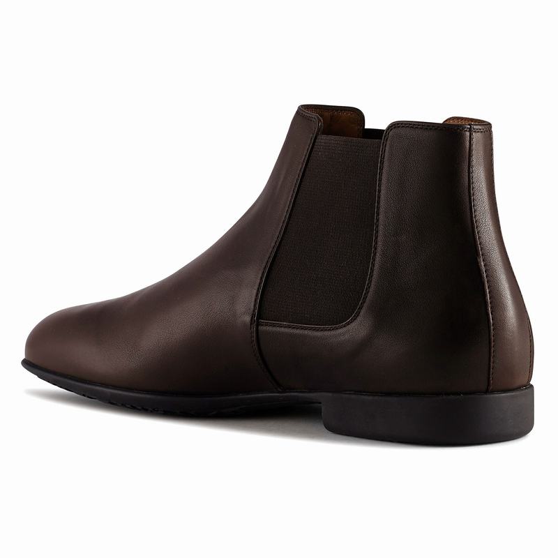 Buty Chelsea Russell And Bromley Discover Męskie Brązowe | BKX5986GV