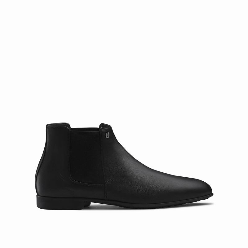 Buty Chelsea Russell And Bromley Discover Męskie Czarne | SIU3079UG
