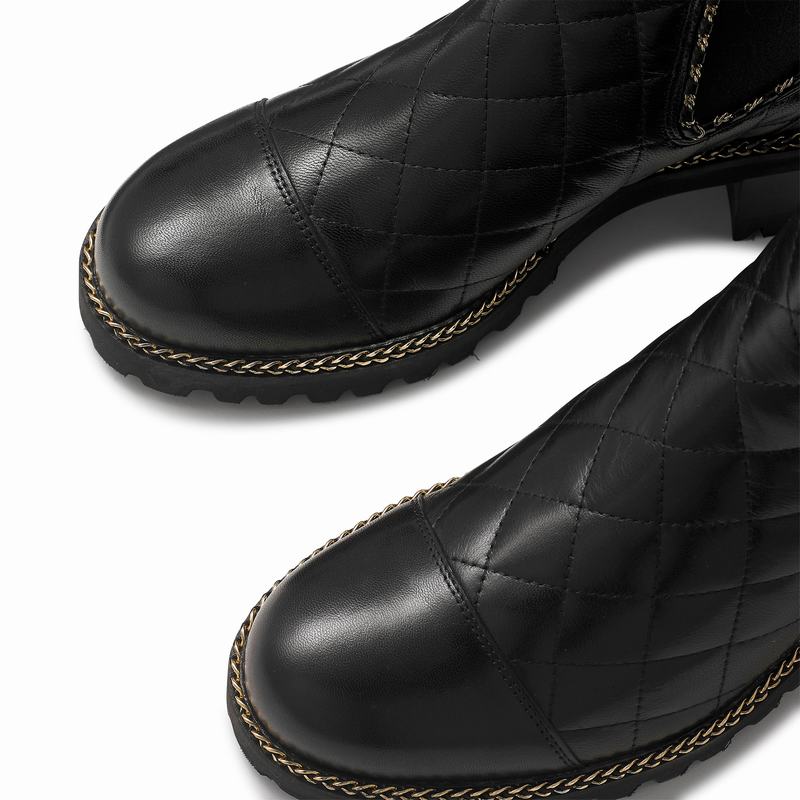 Buty Chelsea Russell And Bromley Dramaqueen Damskie Czarne | NSC3079DD