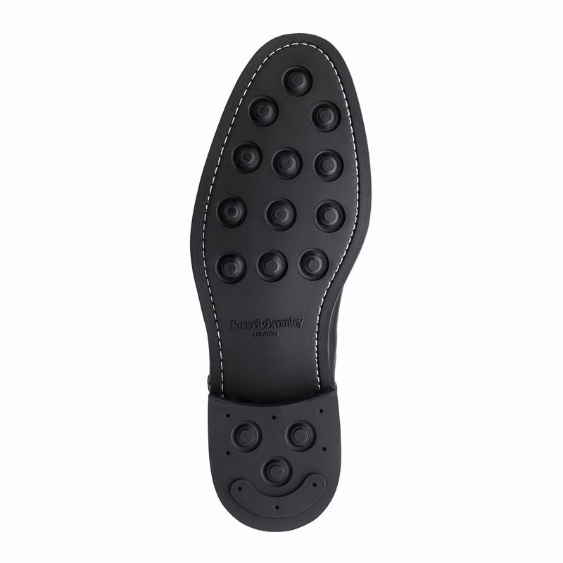 Buty Chelsea Russell And Bromley Guildford Męskie Czarne | KZK5064VA