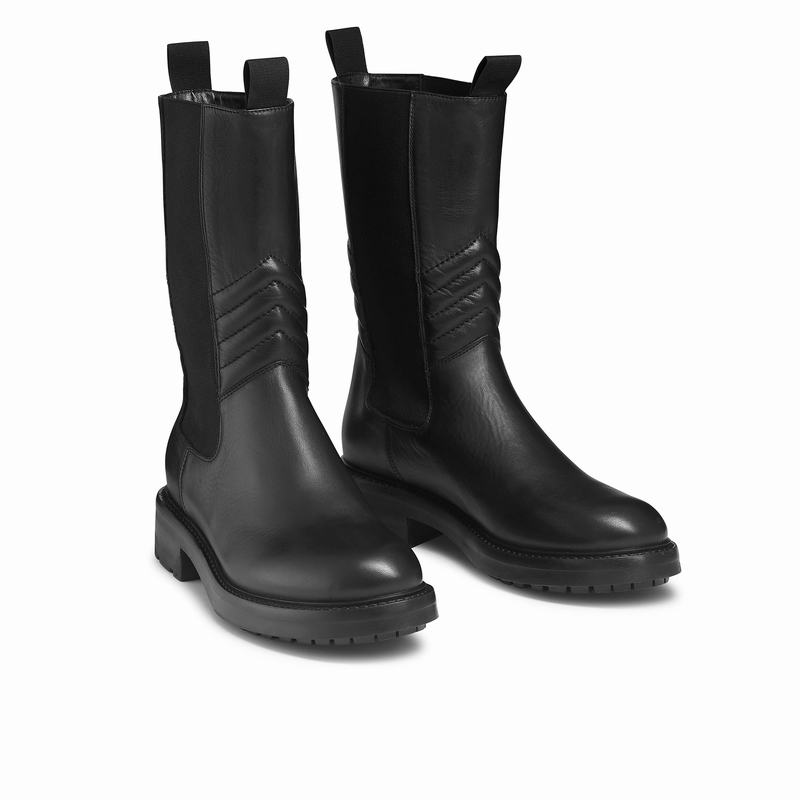 Buty Chelsea Russell And Bromley Harley Damskie Czarne | TRL3060CB
