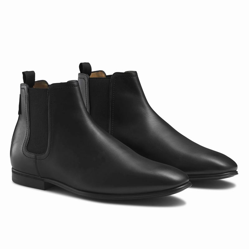 Buty Chelsea Russell And Bromley Highline Męskie Czarne | CEB2398OY