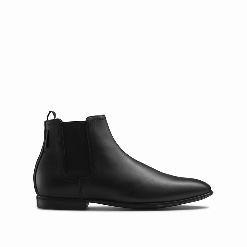 Buty Chelsea Russell And Bromley Highline Męskie Czarne | CEB2398OY