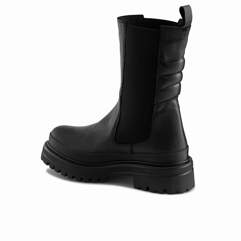 Buty Chelsea Russell And Bromley Highway Damskie Czarne | MFN5486RA