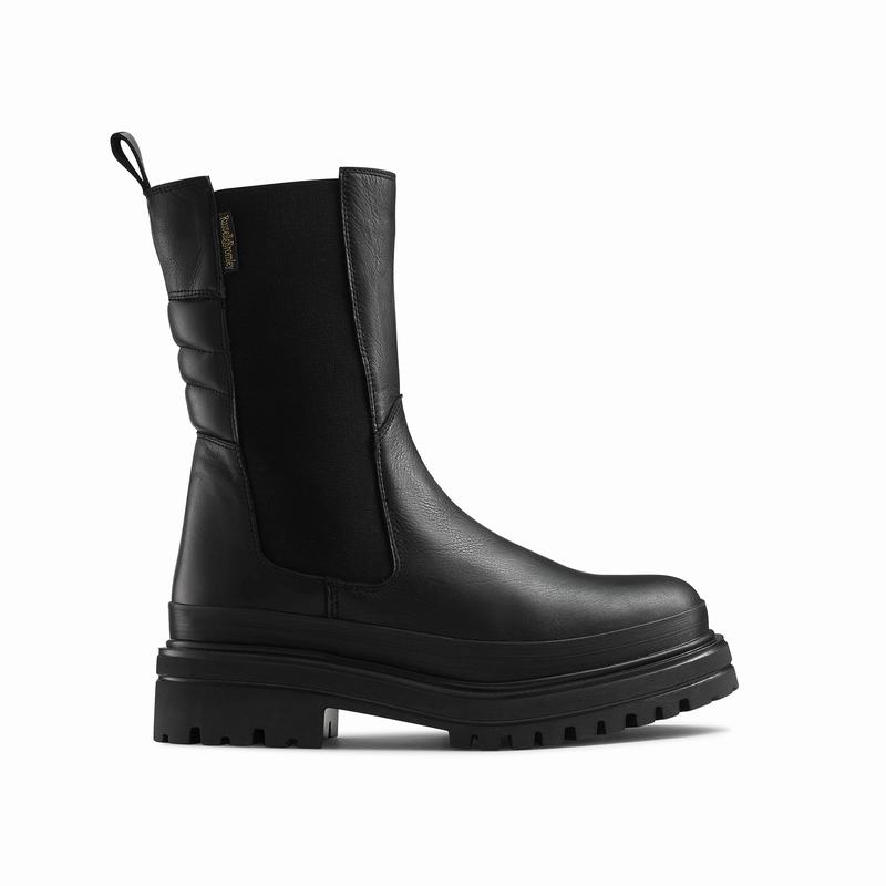 Buty Chelsea Russell And Bromley Highway Damskie Czarne | MFN5486RA
