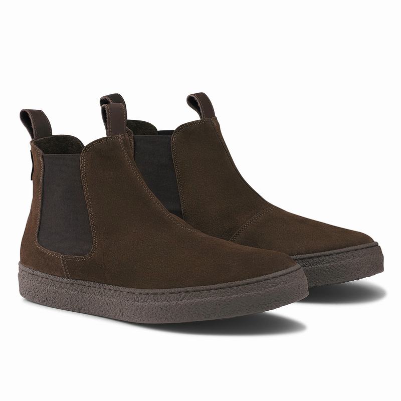 Buty Chelsea Russell And Bromley Humble Męskie Brązowe | SXY7649GB