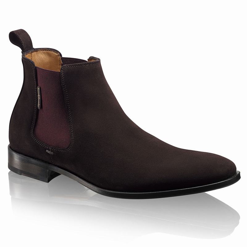 Buty Chelsea Russell And Bromley Jean Paul Męskie Brązowe | RFA4453HU