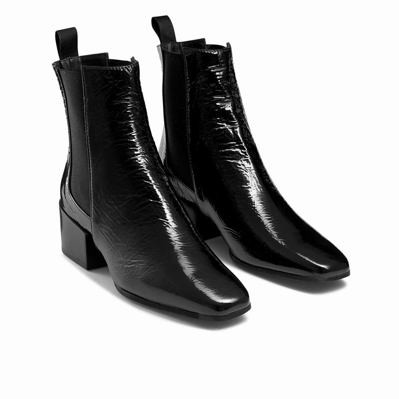 Buty Chelsea Russell And Bromley Lennox Damskie Czarne | YFQ3415TC