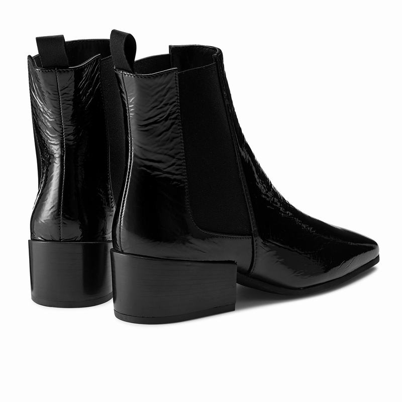 Buty Chelsea Russell And Bromley Lennox Damskie Czarne | YFQ3415TC