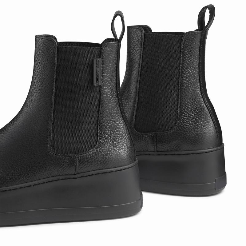 Buty Chelsea Russell And Bromley Park Way Damskie Czarne | DGL7559KM