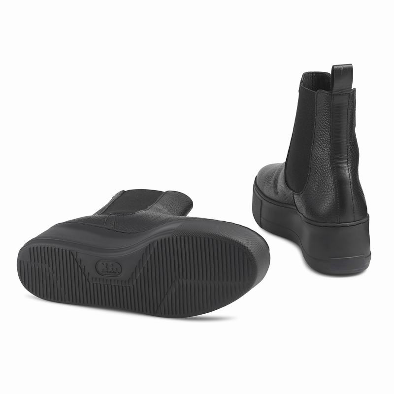 Buty Chelsea Russell And Bromley Park Way Damskie Czarne | DGL7559KM