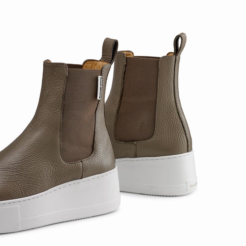 Buty Chelsea Russell And Bromley Park Way Damskie Brązowe | UCC8151HD