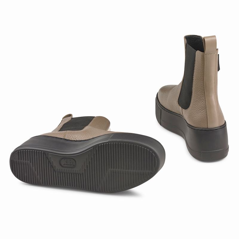Buty Chelsea Russell And Bromley Park Way Damskie Brązowe | WIE324BR