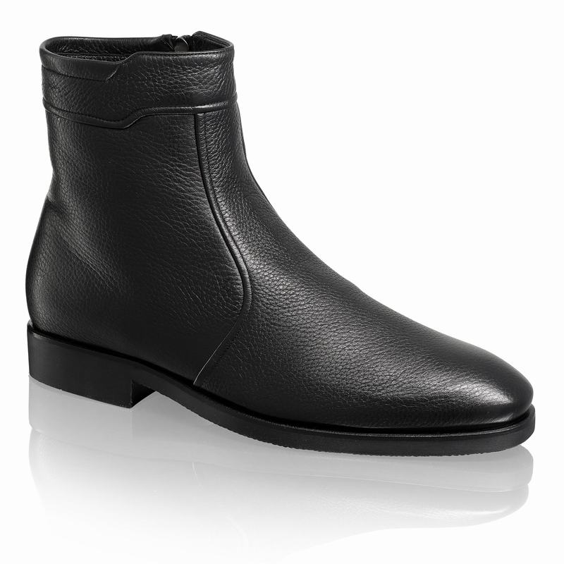 Buty Chelsea Russell And Bromley Reheat Męskie Czarne | KZW6314BC