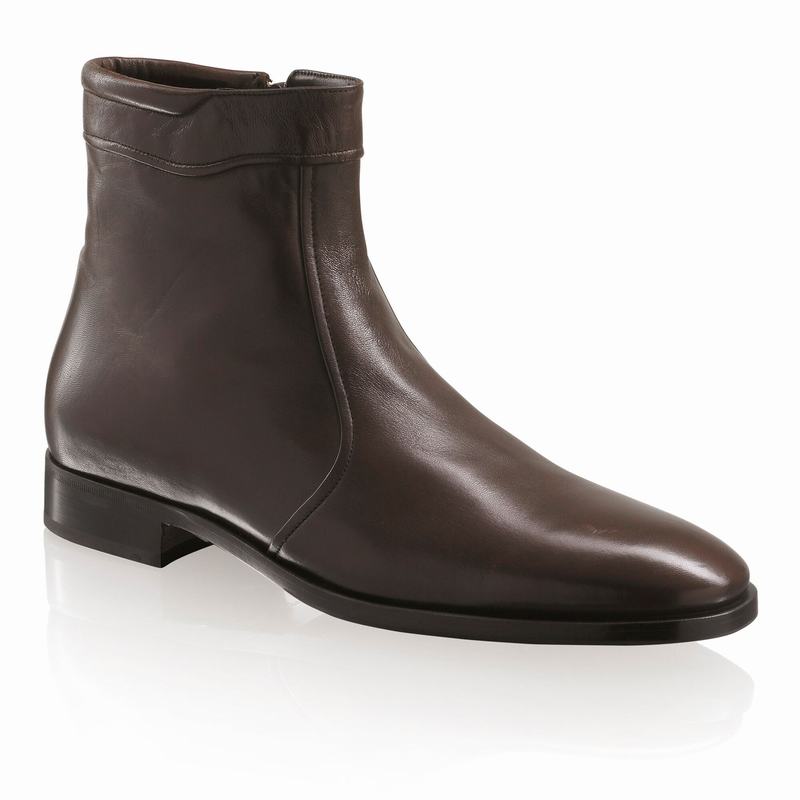 Buty Chelsea Russell And Bromley Repeat Męskie Brązowe | MKP278VD