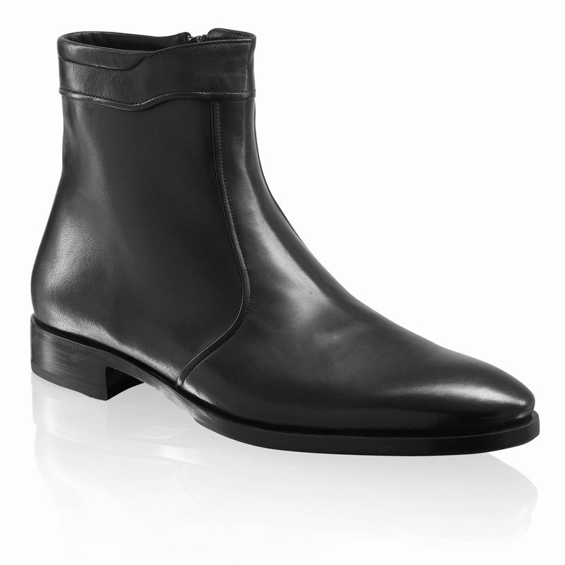 Buty Chelsea Russell And Bromley Repeat Męskie Czarne | UQZ4843NG