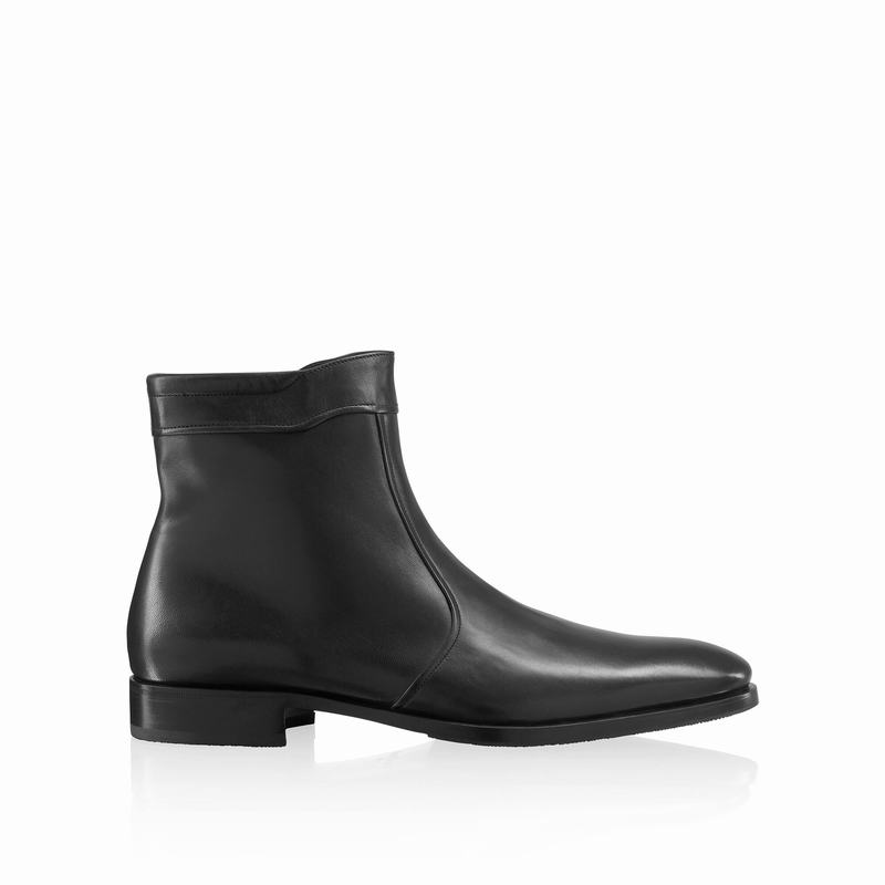 Buty Chelsea Russell And Bromley Repeat Męskie Czarne | UQZ4843NG