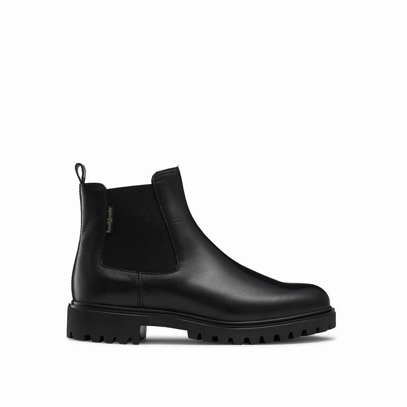 Buty Chelsea Russell And Bromley Winchelsea Damskie Czarne | HDH9164KV