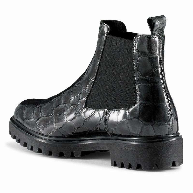 Buty Chelsea Russell And Bromley Winchelsea Damskie Szare | LGD9817KU