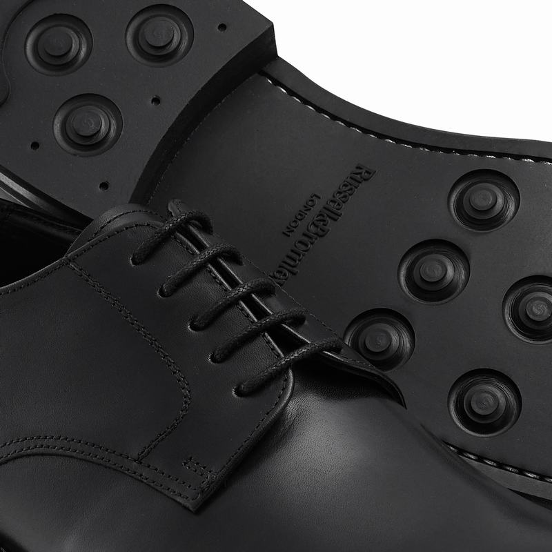 Buty Derby Russell And Bromley Burford Męskie Czarne | XDP5989PU