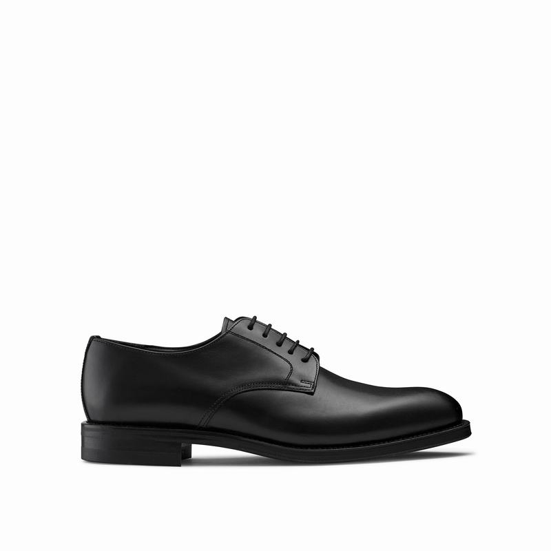 Buty Derby Russell And Bromley Burford Męskie Czarne | XDP5989PU