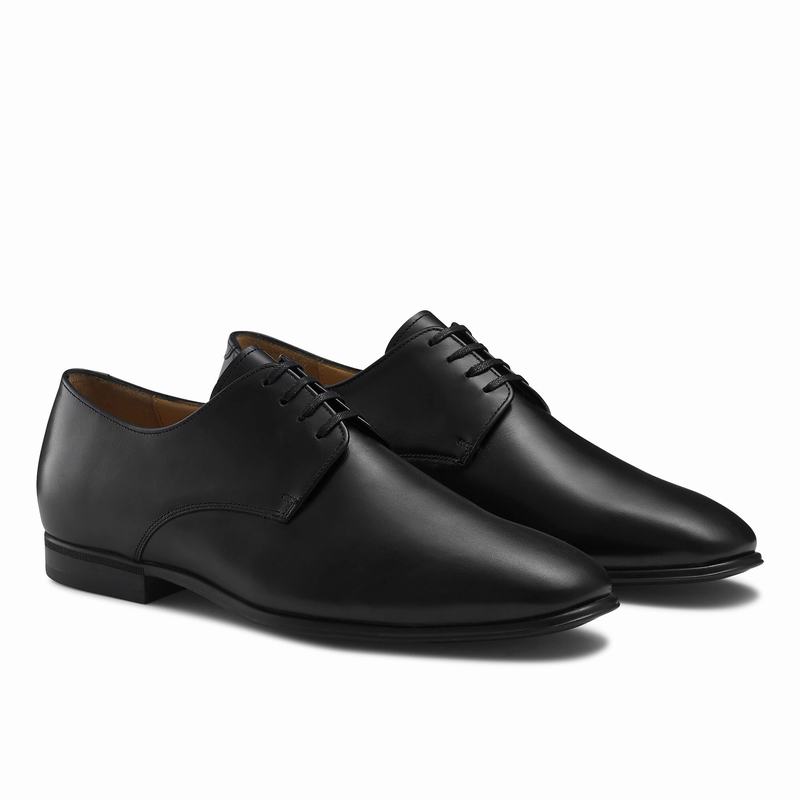 Buty Derby Russell And Bromley Frontline Męskie Czarne | ZCU2221JS
