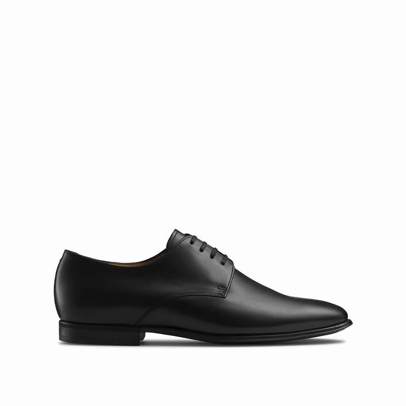 Buty Derby Russell And Bromley Frontline Męskie Czarne | ZCU2221JS
