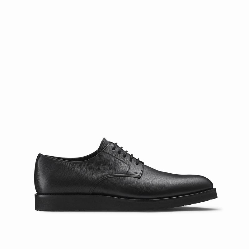 Buty Derby Russell And Bromley Passport Męskie Czarne | ICY5442AR