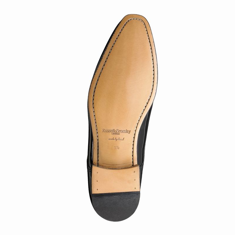 Buty Derby Russell And Bromley Sinatra Męskie Czarne | GTN9791TQ