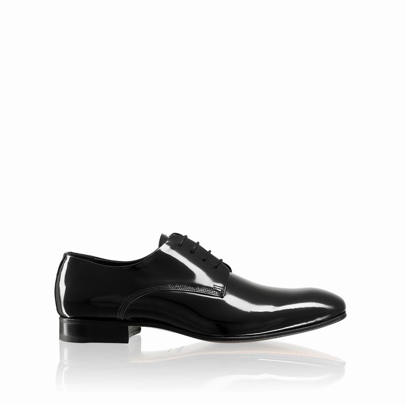 Buty Derby Russell And Bromley Sinatra Męskie Czarne | GTN9791TQ